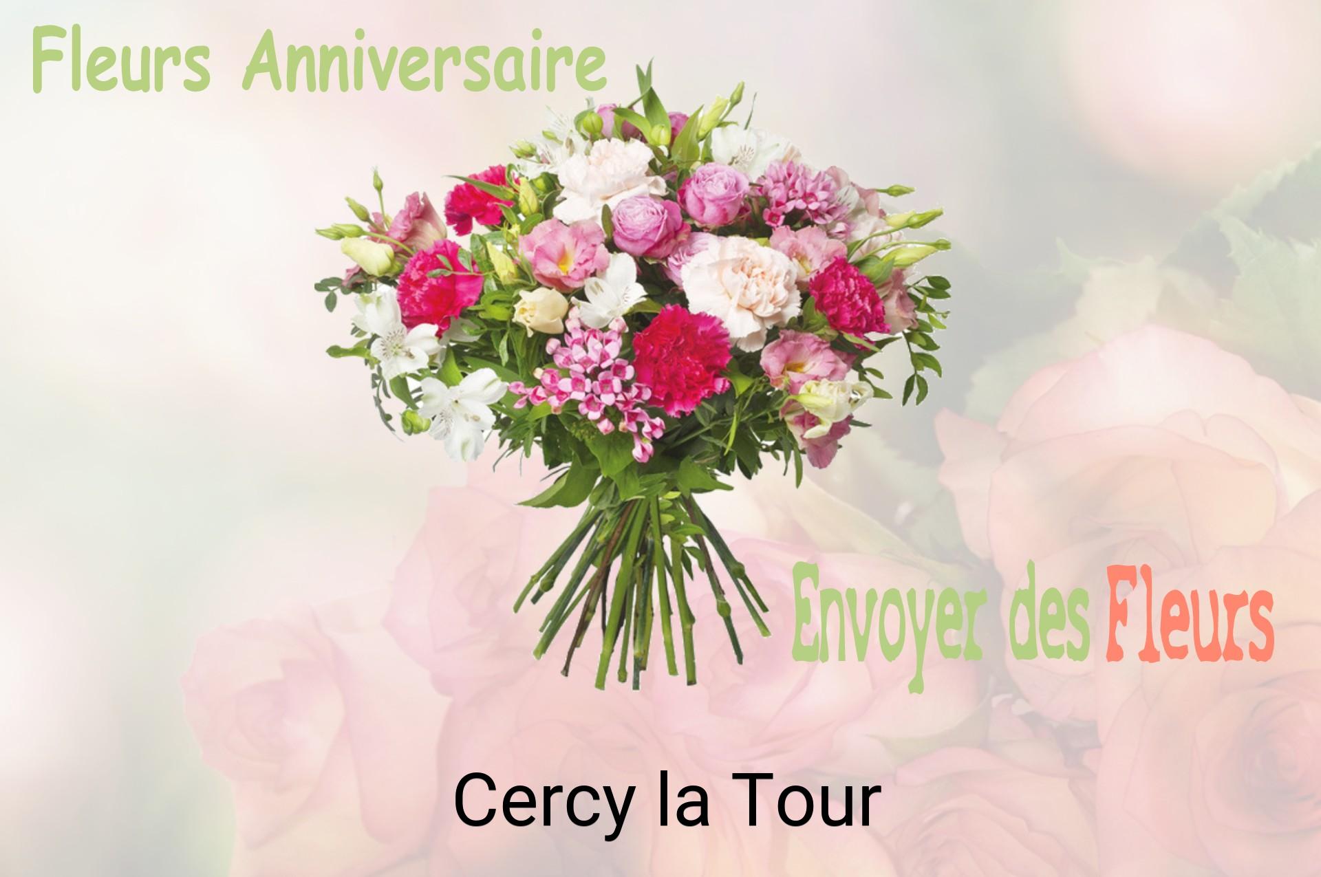 Bouquet de fleurs d’anniversaire livré à Cercy-la-Tour
